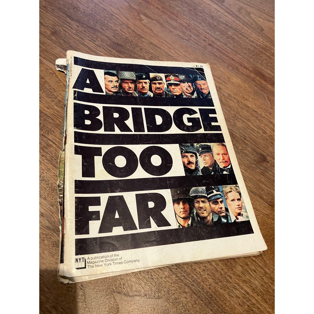 Movie Spectacular Magazine 1977 A‎ Bridge Too Far Sean Connery *please read*